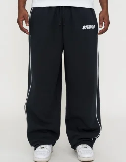 Studios Wide Track Pants in Black