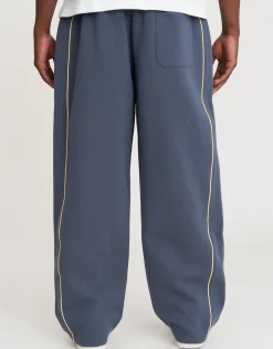Studios Wide Track Pants in Shadow Blue