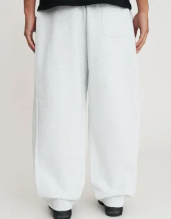 Studios Wide Track Pants in Snow Marle