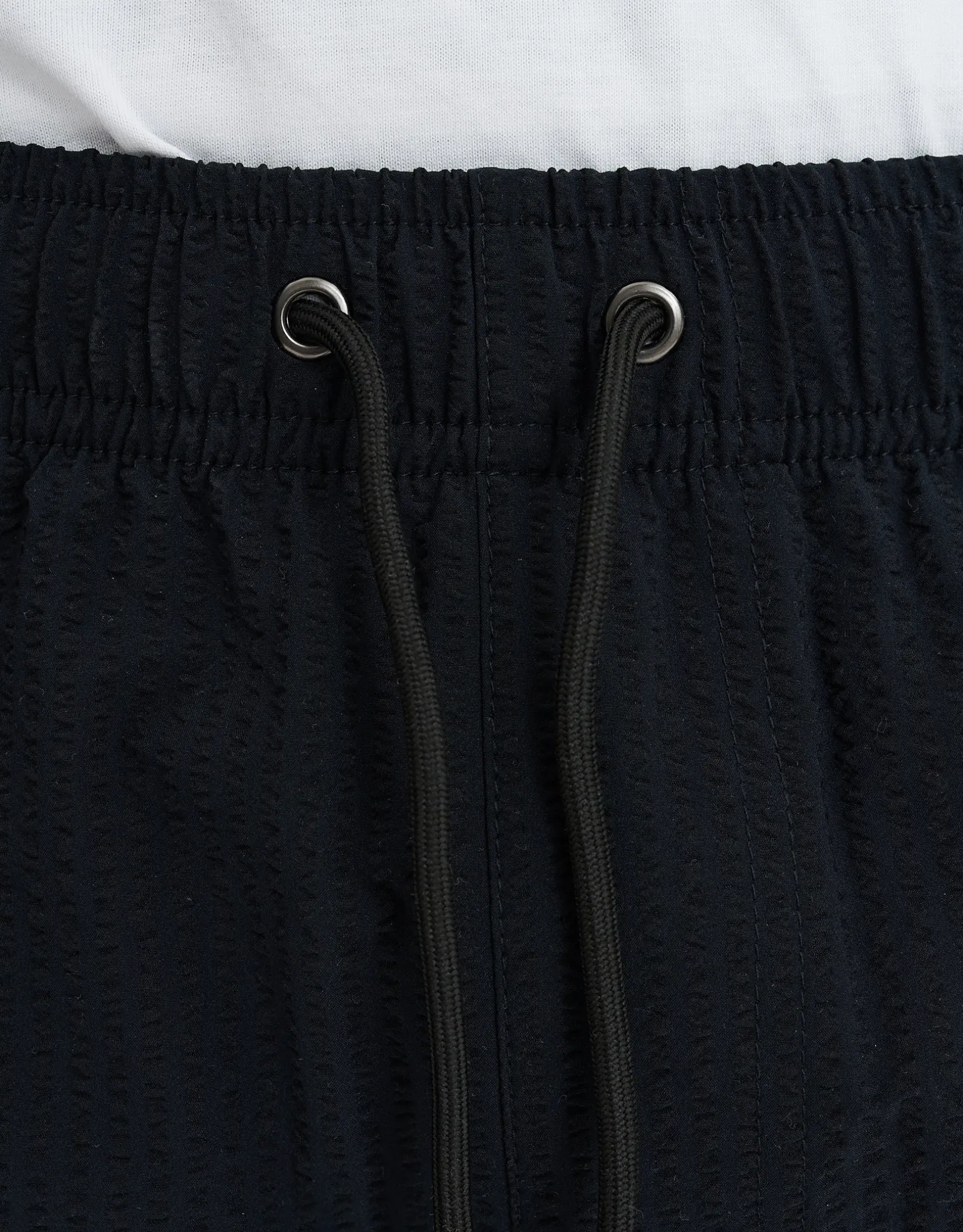 Summer Club Striped Swim Shorts in Pewter Grey