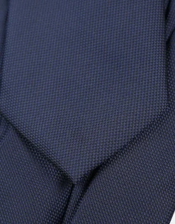 Sunflower Textured Slim Tie in Navy