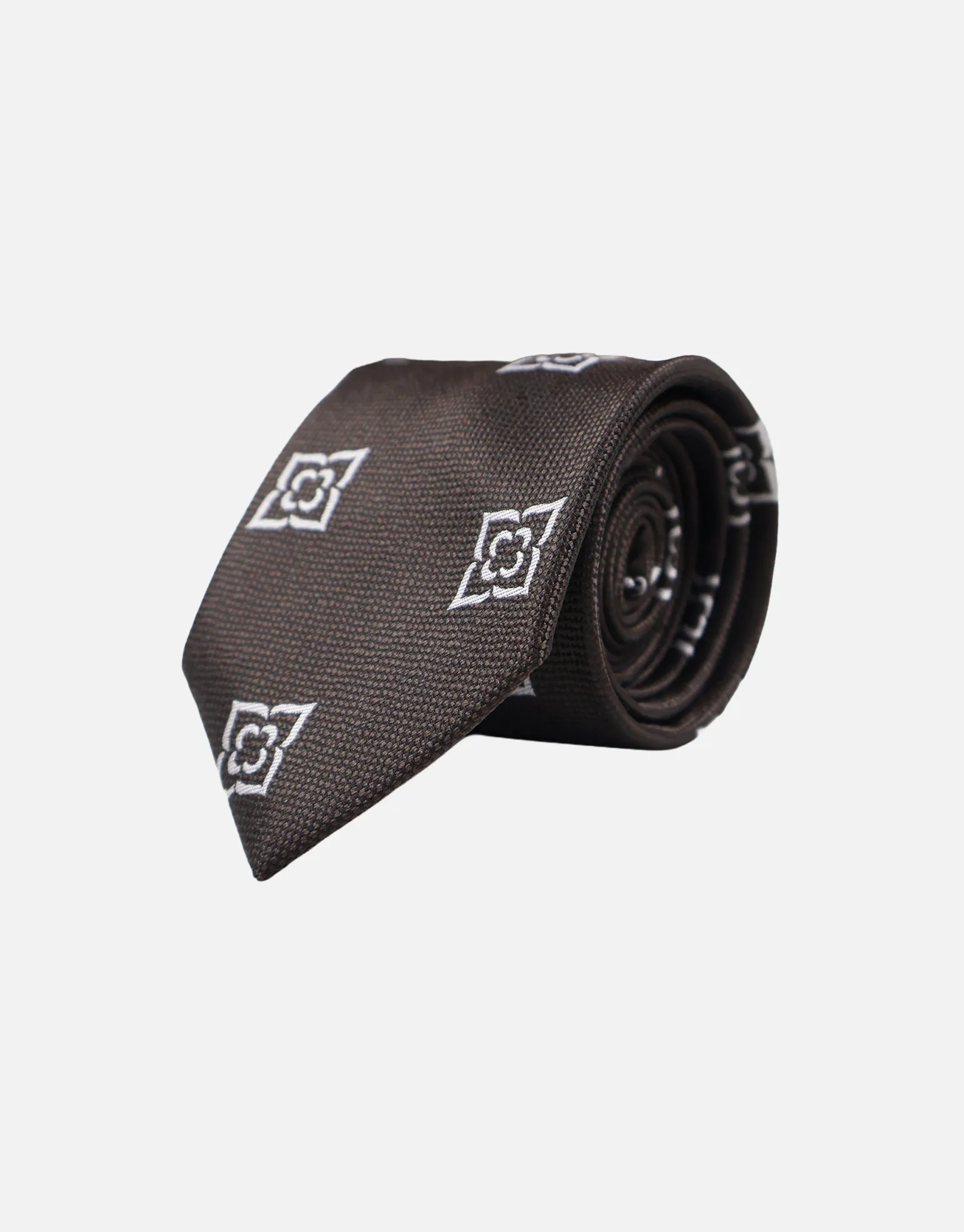 Sunflower Textured Slim Tie in Navy
