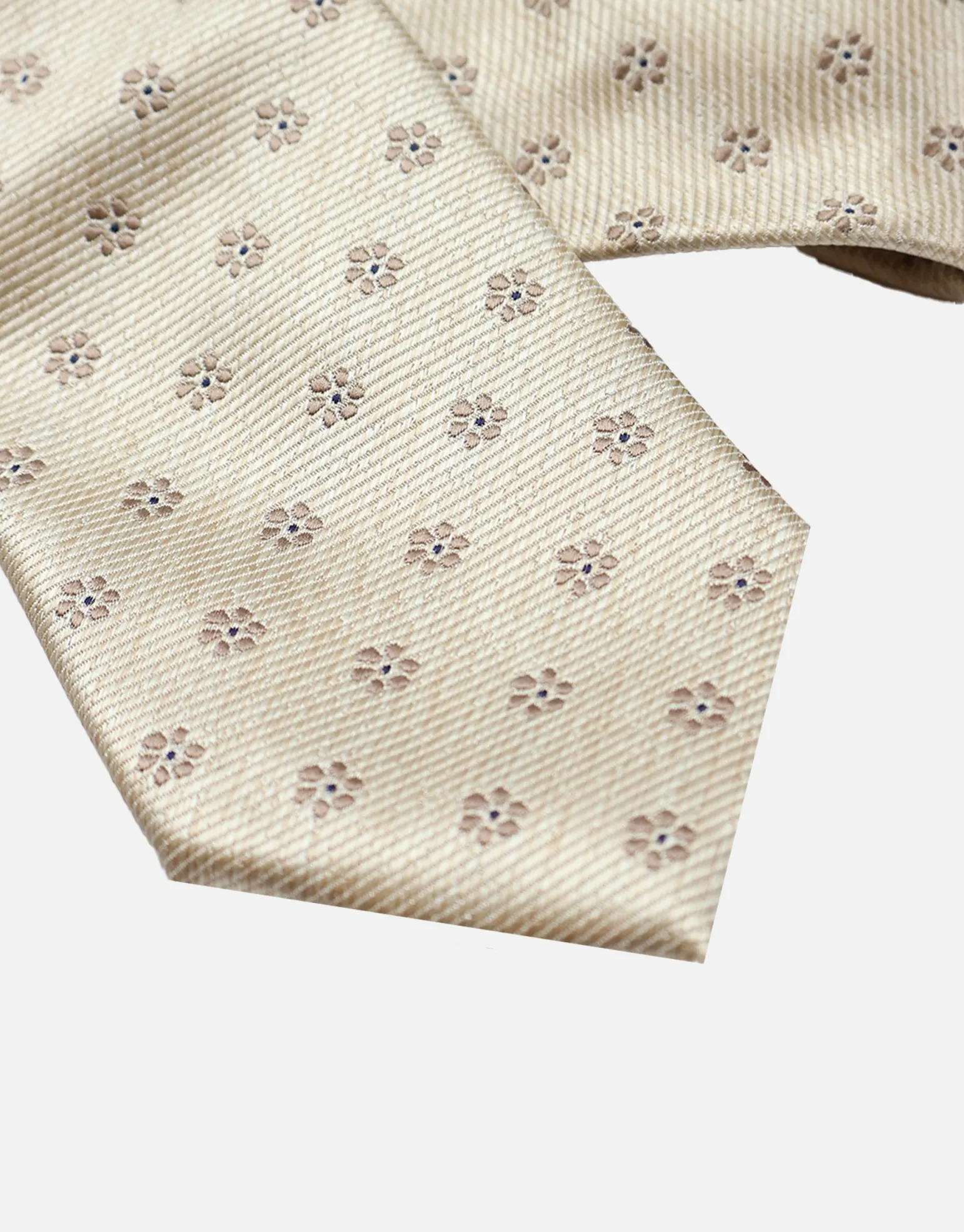 Sunflower Textured Slim Tie in Navy
