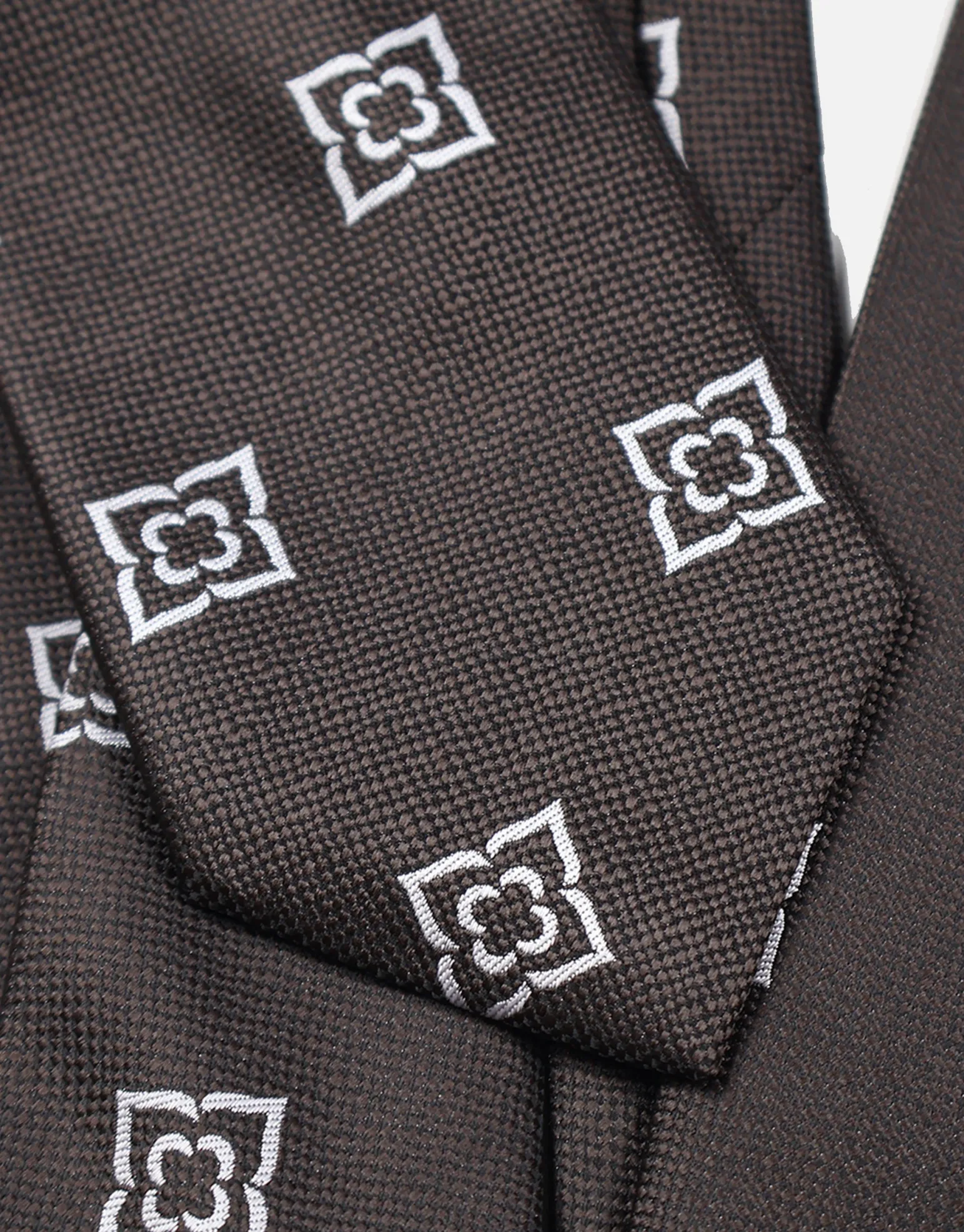 Sunflower Textured Slim Tie in Navy