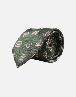 Sunflower Textured Slim Tie in Champagne