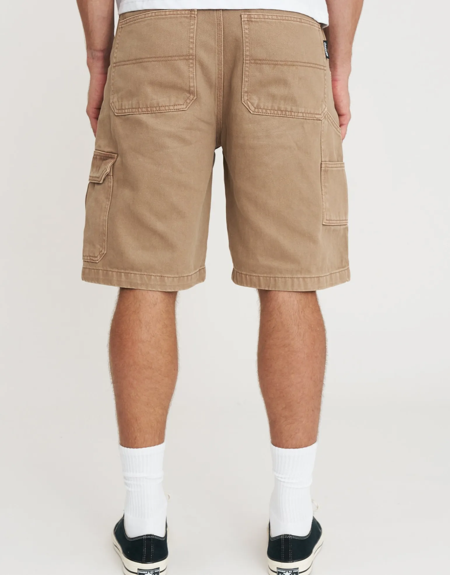 Supply Carpenter Cargo Jorts in Brown