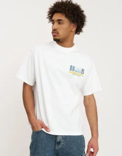Suzuka City Race Tee in Blanc