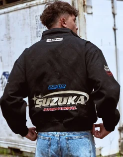 Suzuka Racing Jacket in Bone