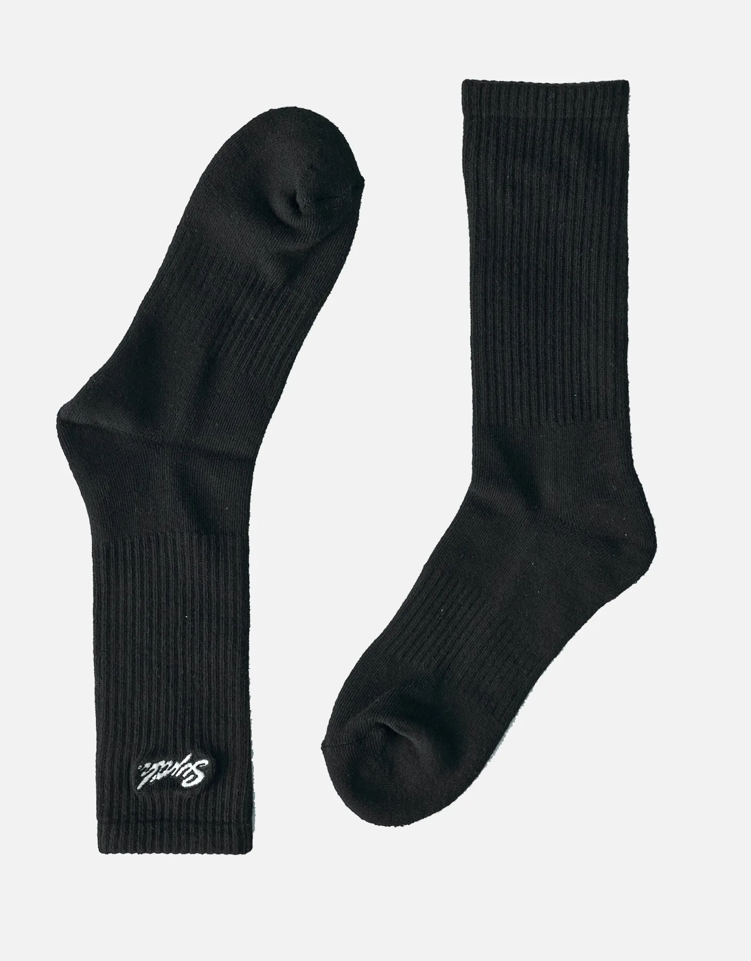 Synth Sport Socks in Black