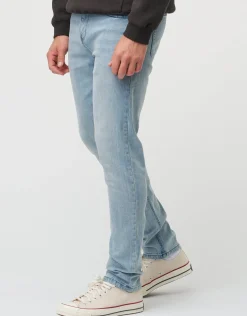 Taper Fit Jeans in Stone Bleach