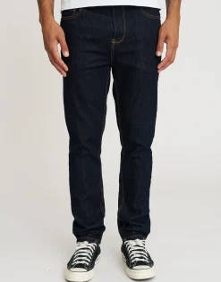 Taper Fit Jeans in Stone Bleach