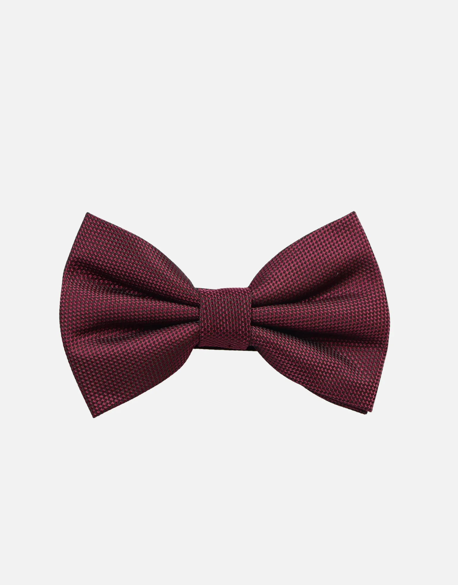 Textured Bow Tie in Burgundy