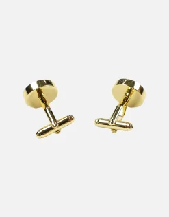 Textured Cufflinks in Silver