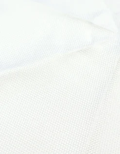Textured Dot Pocket Square in Off White
