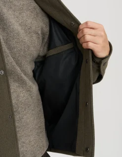Textured Field Smart Jacket in Black