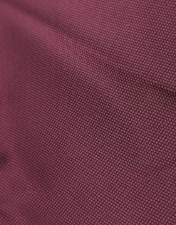 Textured Plain Pocket Square in Burgundy