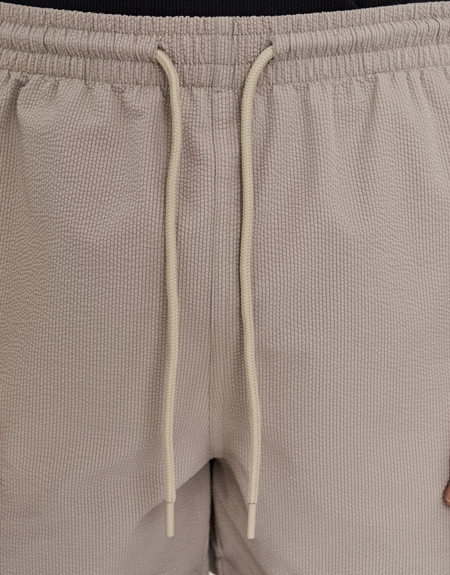 Textured Swim Shorts in Dusty Blue