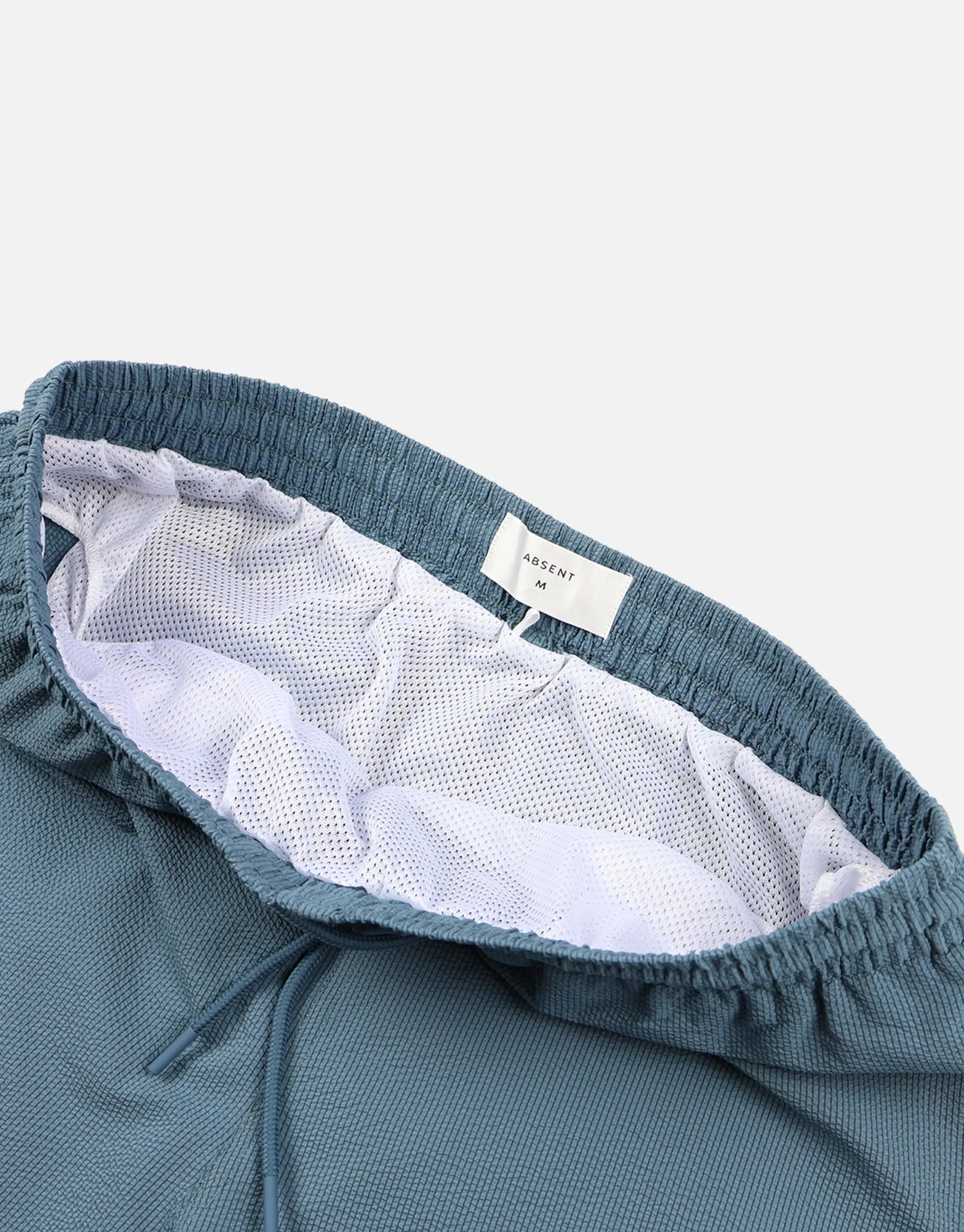 Textured Swim Shorts in Jet Black