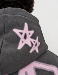 Vanguard Oversized Hoodie in Pewter Grey
