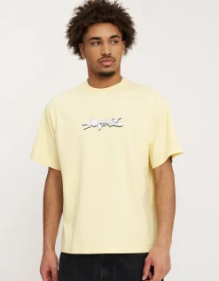 Vanguard Relaxed Fit T Shirt in Empire Yellow