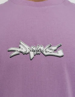 Vanguard Relaxed Fit T Shirt in Neon Lilac