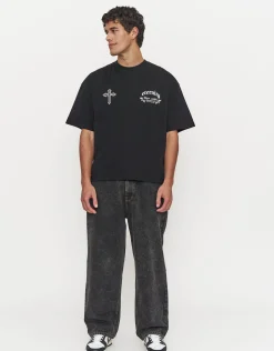 Vanguard Studios Box Fit T Shirt in Moon