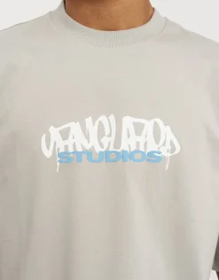 Vanguard Studios Box Fit T Shirt in Moon
