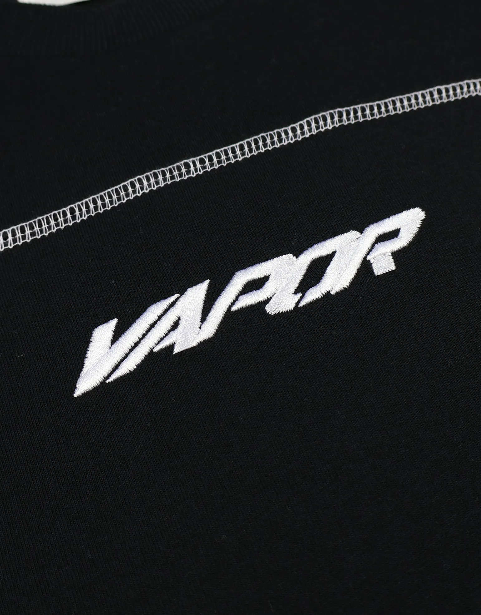 Vapor Overlocked Box Fit T Shirt in Brown