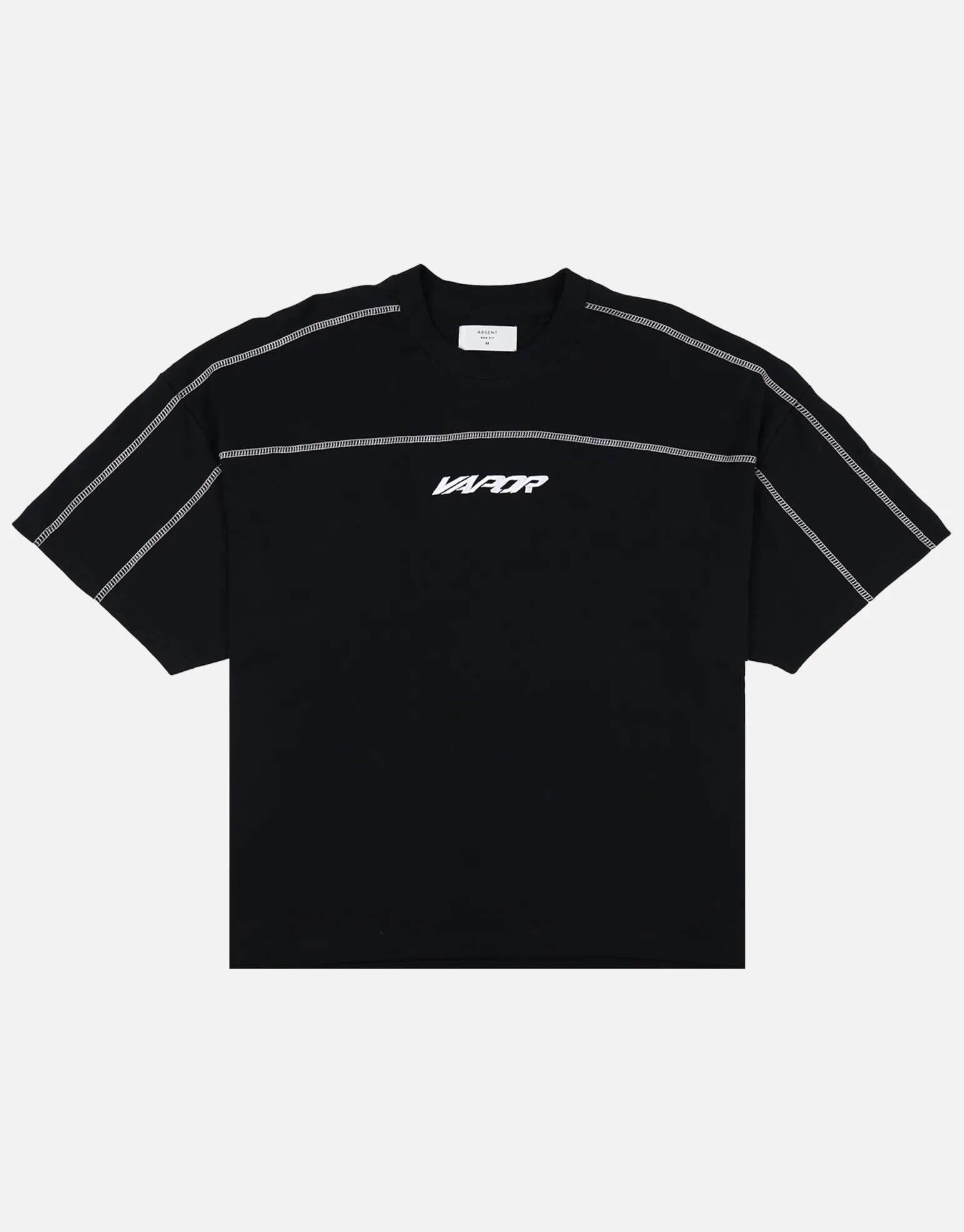 Vapor Overlocked Box Fit T Shirt in Brown