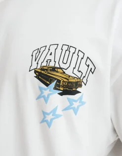 Vault Systems Box Fit T Shirt in Blanc