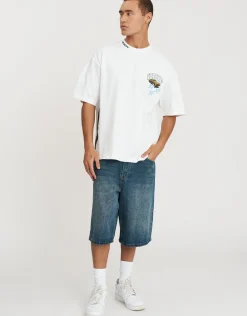 Vault Systems Box Fit T Shirt in Blanc