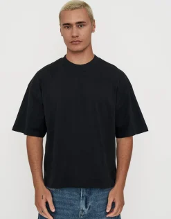 Vintage Box Fit T Shirt in Moon