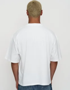 Vintage Box Fit T Shirt in Moon