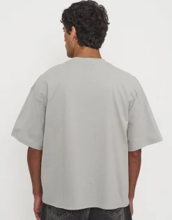 Vintage Box Fit T Shirt in White