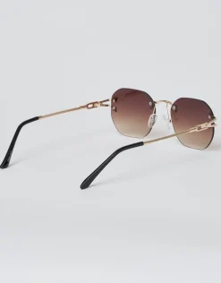 Vintage Frame Sunglasses in Blue