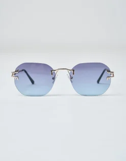 Vintage Frame Sunglasses in Brown
