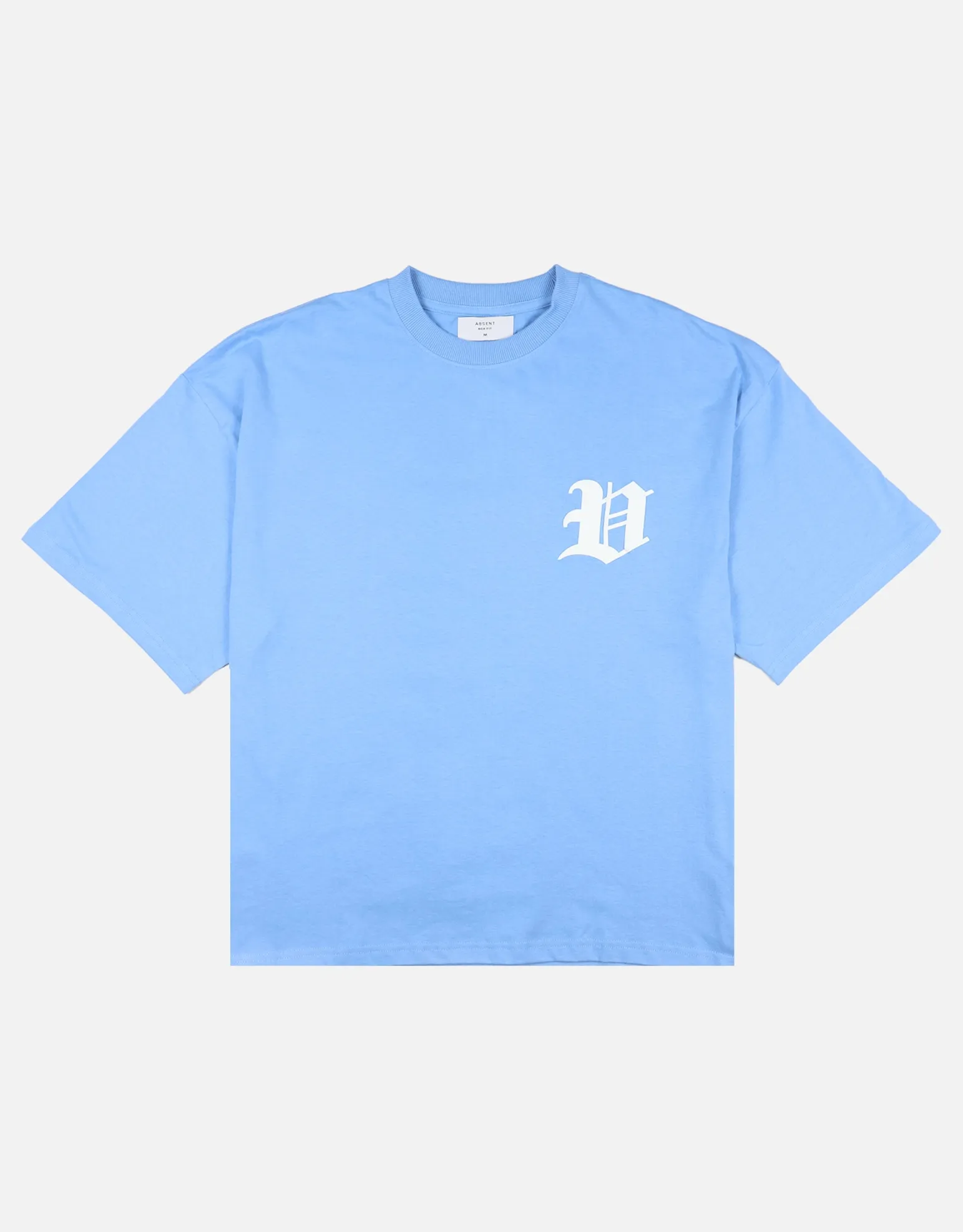 Vultures Box Fit T Shirt in Ice Blue