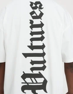 Vultures Box Fit T Shirt in Ice Blue