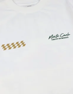 Vultures Motorsport Relaxed Fit T Shirt in Moon
