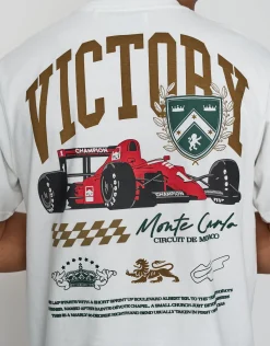 Vultures Motorsport Relaxed Fit T Shirt in Moon