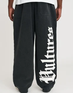 Vultures Wide Track Pants in Snow Marle