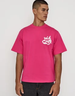 Weekend Club International Relaxed Fit T Shirt in Slate