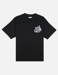 Weekend Club International Relaxed Fit T Shirt in Sunset Pink