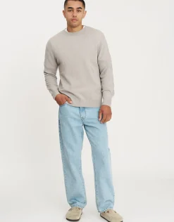 100% Wool Crew Neck Knit in Oat